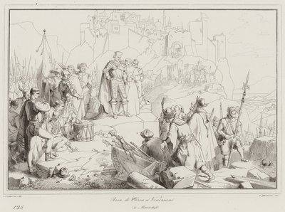 Surrender of Clissa to the Venetians, 1648 by Italian School